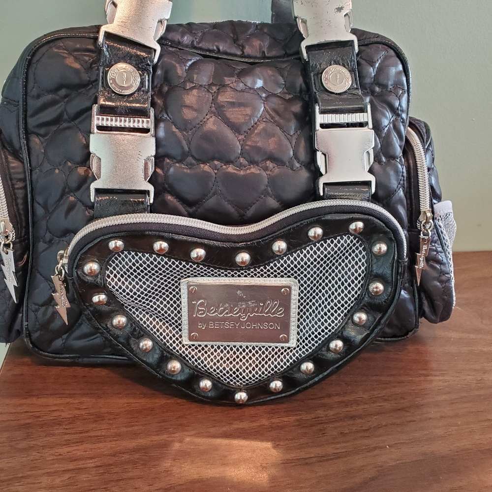 Betsey Johnson Convertible Handbag...Unique!